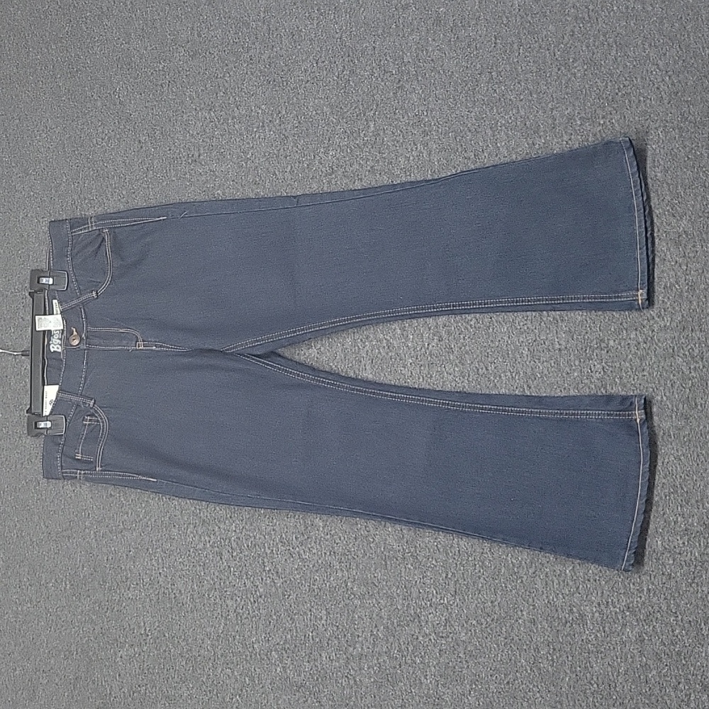 Girls B'gosh Boot Cut Jeans, Size 12P(31 x  25) Dark Wash, Adjustable Waist